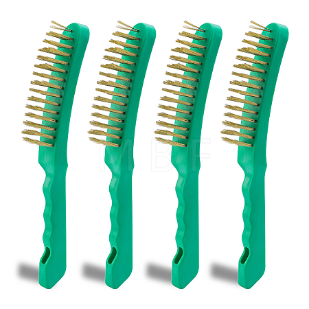 Steel Wire Brush AJEW-WH0643-031A-1