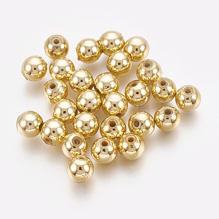 ABS Plastic Beads KY-G007-10mm-G-1