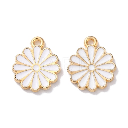 Alloy Enamel Pendants ENAM-O001-07I-G-1