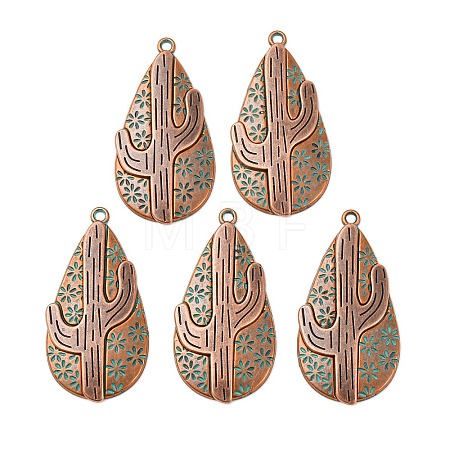 Tibetan Style Alloy Pendants LS-PALLOY-F319-05R-1