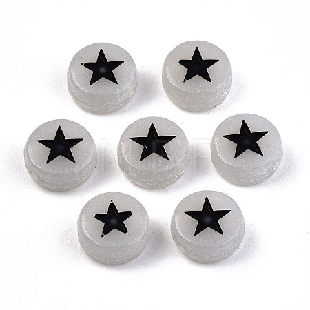 Luminous Acrylic Beads LACR-N001-004-1