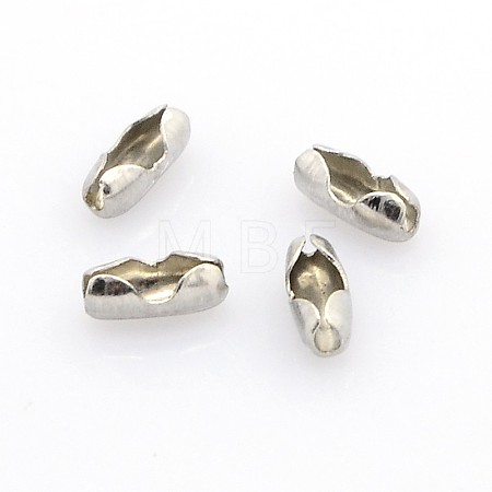 Tarnish Resistant Stainless Steel Ball Chain Connectors STAS-L018C-P-1