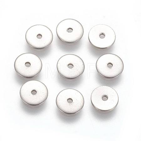 Tarnish Resistant 304 Stainless Steel Spacer Beads STAS-G193-07C-P-1