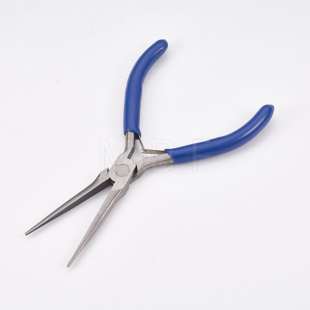 45# Carbon Steel Long Chain Nose Pliers PT-L004-09-1