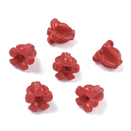 Synthetic Coral Carved Beads CORA-K010-01H-1