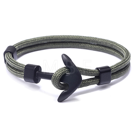 Polyester Cord Multi-strand Bracelets BJEW-F352-05B-03-1