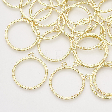 Alloy Open Back Bezel Pendants PALLOY-S121-195-1