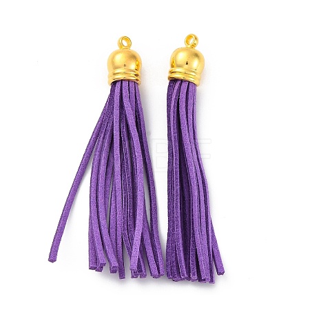 Faux Suede Tassel Pendant Decorations FIND-T003-A31-1