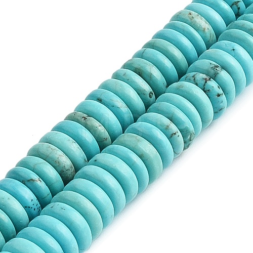 Natural Howlite Beads Strands G-H087-A01-02-1