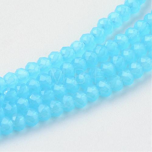 Imitation Jade Glass Beads Strands GLAA-R135-2mm-37-1