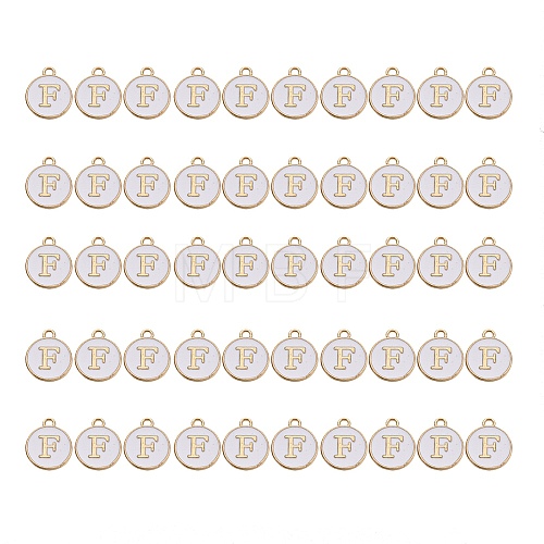 Golden Plated Alloy Charms ENAM-SZ0001-25A-F-1