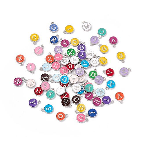 Alloy Enamel Charms ENAM-C007-07P-1