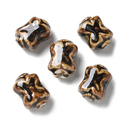 Handmade Porcelain Beads PORC-L080-E08-1