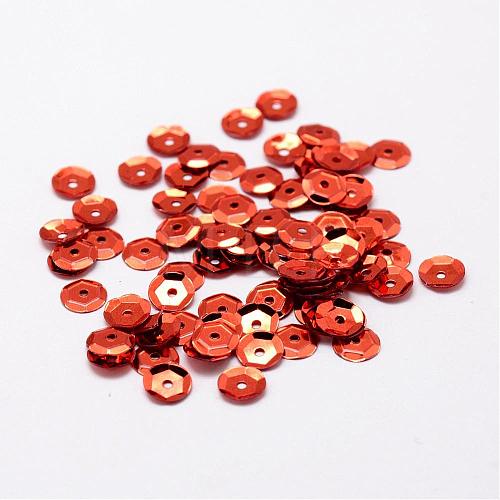 Plastic Paillette Beads PVC-A001-5mm-01-1