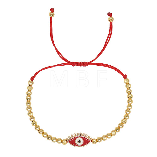 Colorful demon eye lash bracelet for women TG4711-1-1