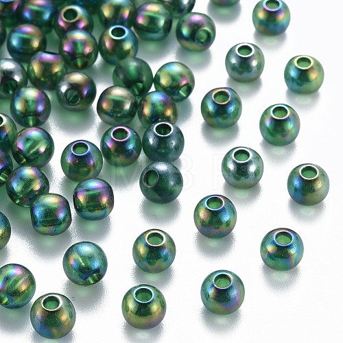 Transparent Acrylic Beads MACR-S370-B6mm-735-1