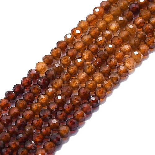 Natural Garnet Beads Strands G-P457-A02-27-1