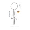 Alloy Keychains KEYC-TADJ0001-11T-3