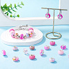 100Pcs 10 Styles Resin European Beads RPDL-TA0001-14-8