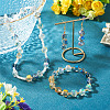 60Pcs 2 Colors Electroplate Glass Beads EGLA-TADJ0001-19D-6