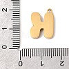 304 Stainless Steel Pendants STAS-K297-09K-G-3
