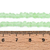 Frosted Transparent Glass Beads X1-GLAA-N016-4mm-07-4