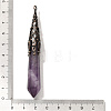 Natural Amethyst Pointed Big Pendants G-P560-02R-21-3