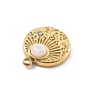 Natural Stone Pendants STAS-D300-02G-05-2