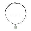 Natural Green Aventurine  Pendant Necklaces NJEW-JN04931-4