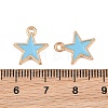 Alloy with Enamel Charms AL-CBA9C31-06G-A-3
