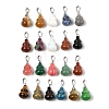 Natural & Synthetic Mixed Gemstone Pendants G-B127-03P-2