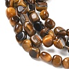 Natural Tiger Eye Beads Strands GG-CBA9392-33-4