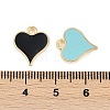 Alloy Enamel Charms FIND-K020-27G-3