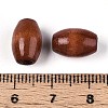 Spray Painted Schima Wood Beads WOOD-T032-29A-18-3