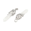 Natural Quartz Crystal Pendants G-M450-01P-12-2