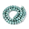 Anti-Tarnish Electroplate Glass Beads Strands GLAA-T025-10mm-11S-3