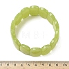 Natural Lemon Quartz Beads Stretch Bracelets for Women Men BJEW-I323-02Q-5