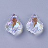 Faceted Glass Pendants X-GLAA-F068-C27-2