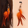 Feather Snap Hair Clips PW-WG12761-04-1