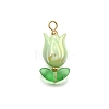 UV Plated Acrylic Pendants X1-PALLOY-TA00270-5
