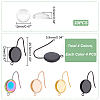 Unicraftale DIY Blank Dome Earring Making Kit DIY-UN0003-75-3