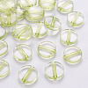 Transparent Acrylic Beads TACR-S154-09A-83-1