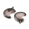 Natural Rose Quartz Pendants G-H359-05AS-07-2