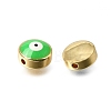 Brass Enamel Beads KK-CBA0E55-03G-2