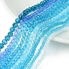 Electroplate Glass Beads Strands EGLA-FS0001-42A-2