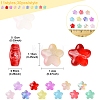 30Pcs Baking Paint Glass Beads GLAA-FS0001-99C-4