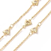 Clear Cubic Zirconia Triangle Link Chains CHC-SZ0001-59-1