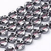 Non-magnetic Synthetic Hematite Beads Strands G-Q895-9-1
