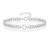 Letter 304 Stainless Steel Link Bracelets FS-WG7830E-28-1