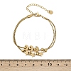 304 Stainless Steel Box Chain Multi-strand Bracelets for Women LS-BJEW-K291-01G-3